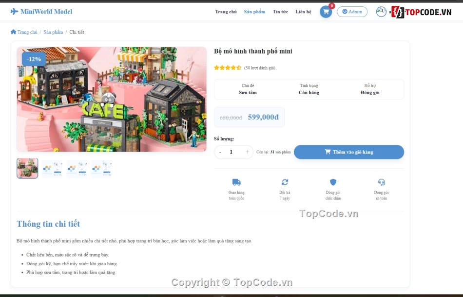 bán website,web bán đồ chơi,website đồ chơi